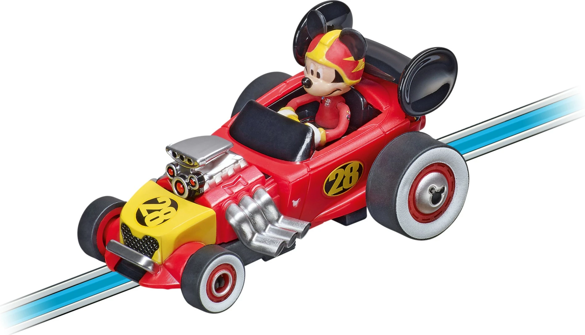 Set garash Carrera Mickey's Fun Race, shumëngjyrësh