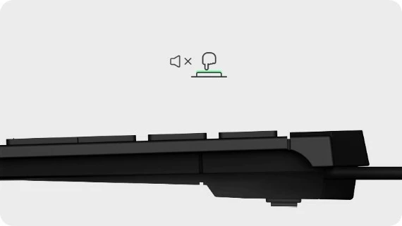 Tastierë KeySonic KSK-5210ELU, me kabllo, USB, QWERTZ, LED, e zezë