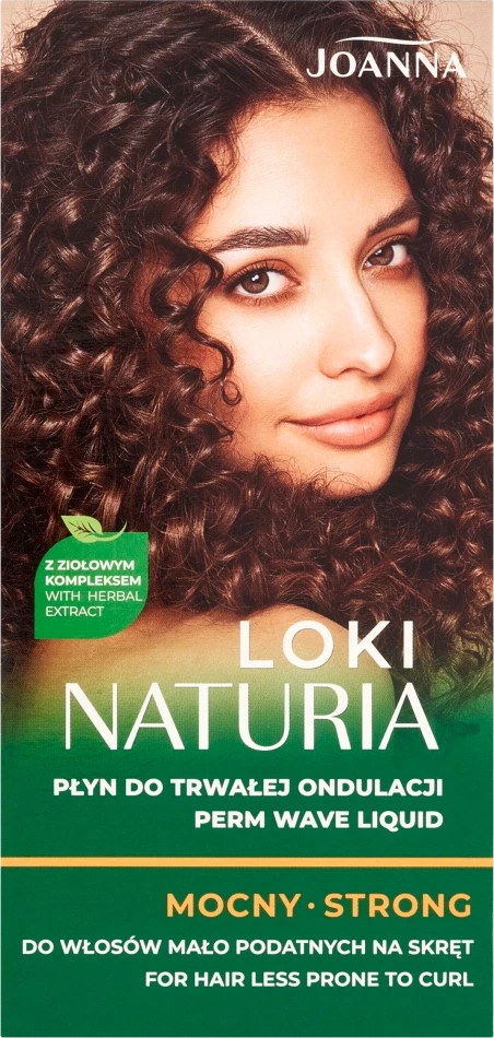 Solucion për ondulim të përhershëm për femra Joanna Naturia Loki Strong 2x75ml