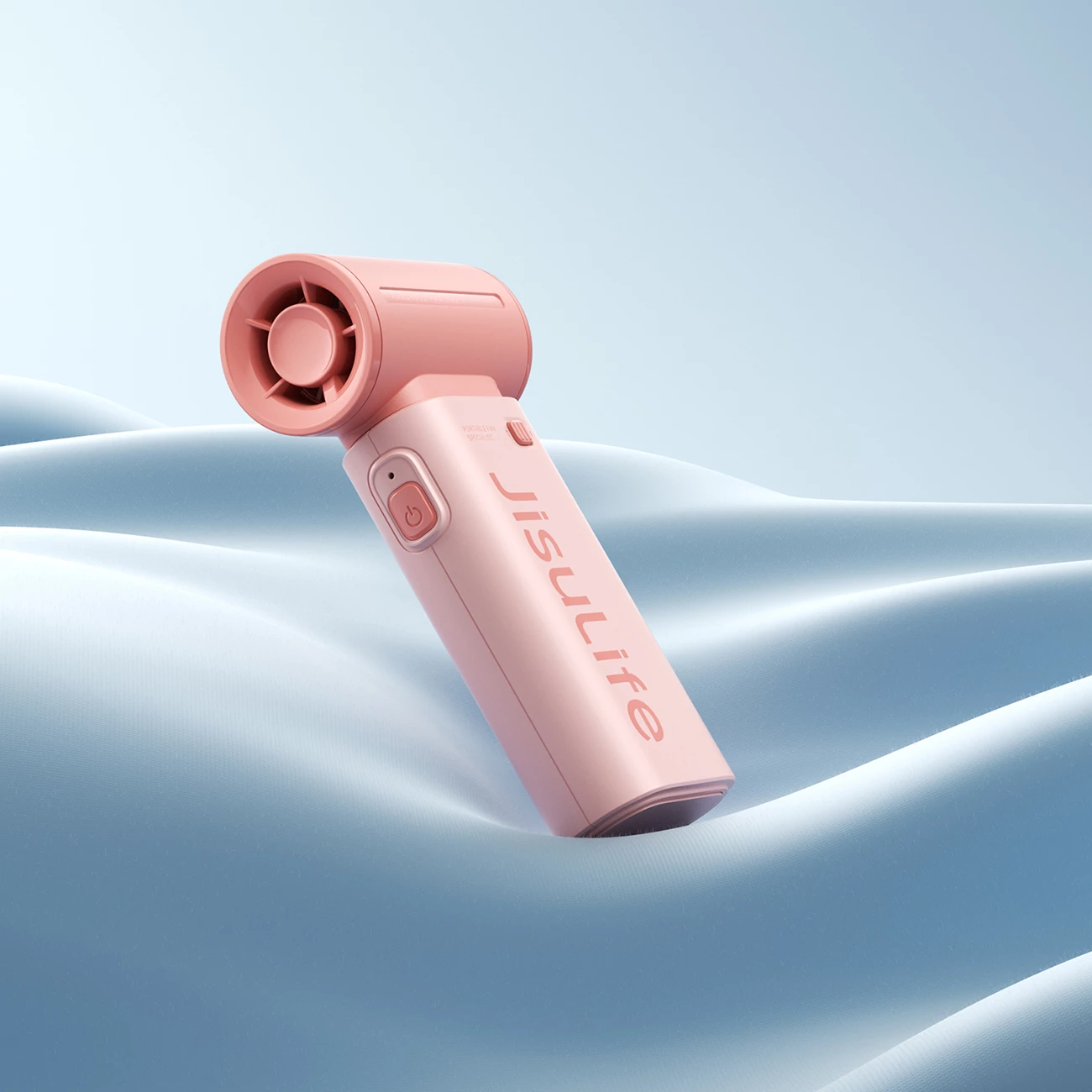 Ventilator dore Jisulife Life9, 5000mAh, USB-C, Rozë