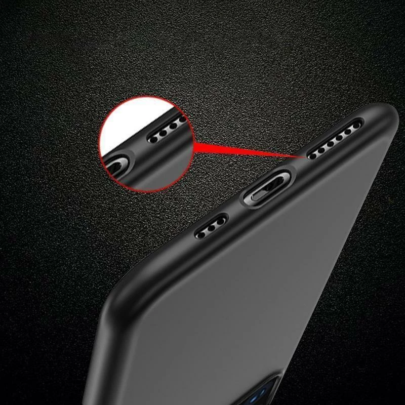 Mbështjellës Hurtel Soft Case për Vivo Y22, silikon, i zi