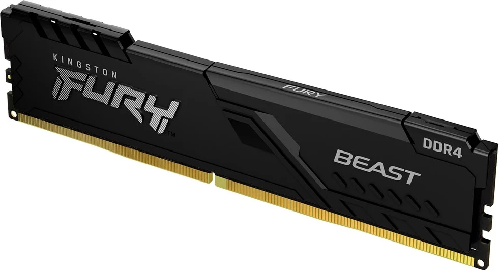 RAM Memorje Kingston FURY Beast 16 GB (2 x 8 GB) DDR4 2666 MHz, E zezë