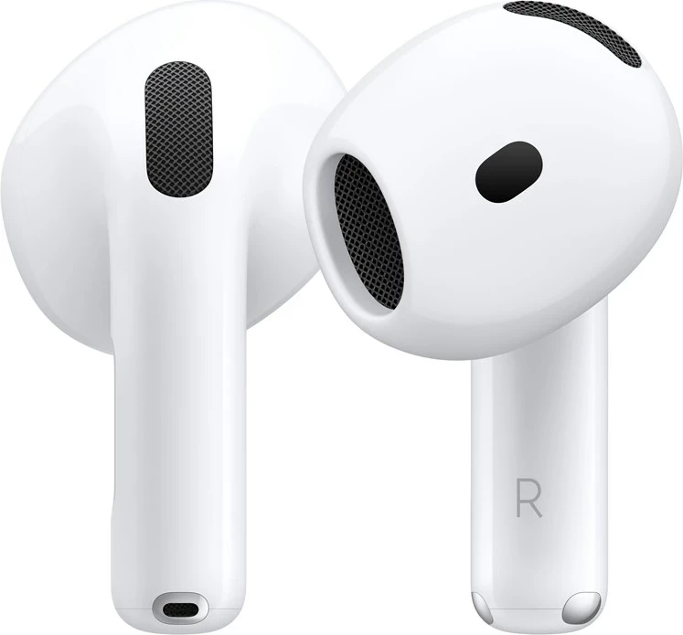 Dëgjuese Apple AirPods 4 (USB-C), të bardha