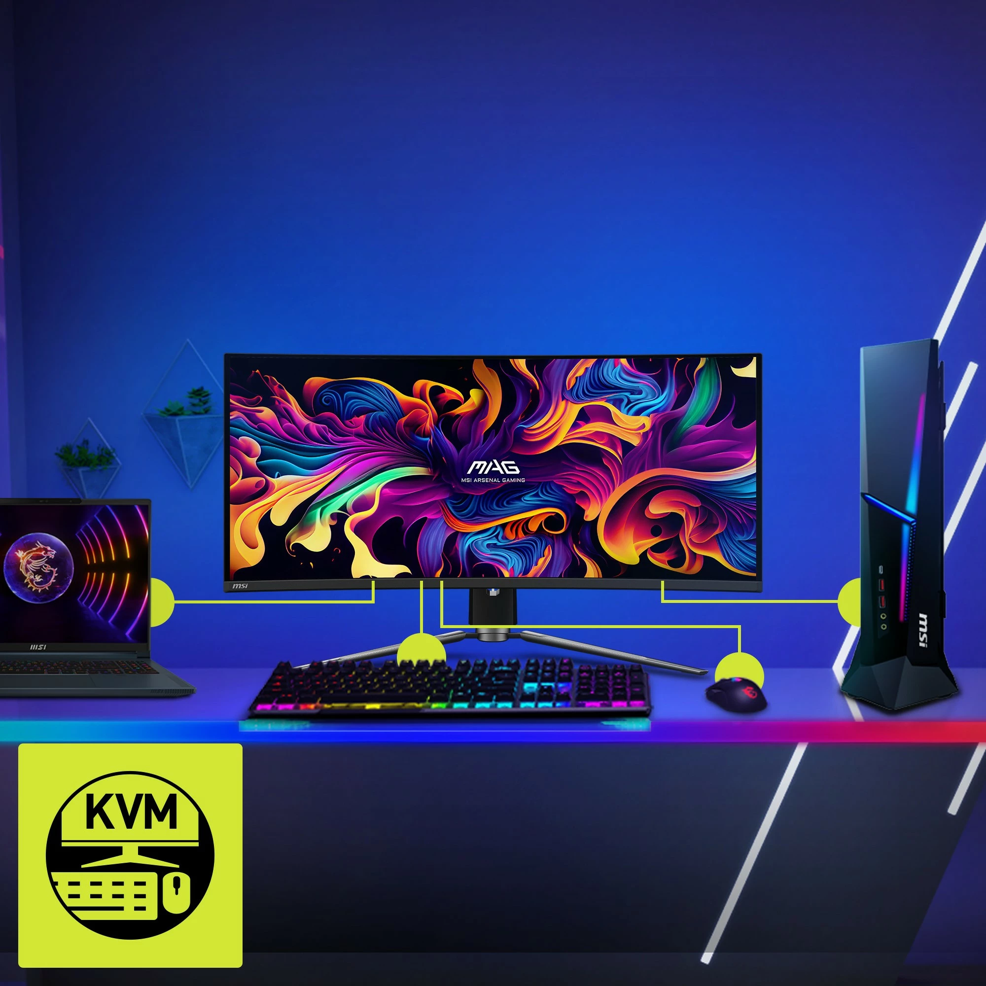 Monitor gaming MSI MAG 341CQPDE, 34.18 inç, UWQHD, OLED, 175Hz