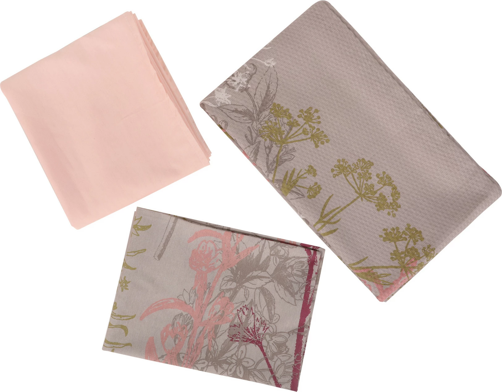 Set piké dopio L'essentiel, Urla, ngjyrë bezhë, e kuqe, salmon, e gjelbër