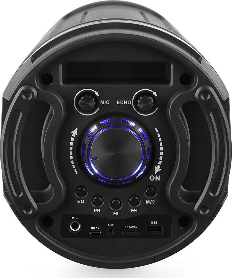 Altoparlant portativ Media-Tech FUNBOX KEG PRO MT3182 me Bluetooth, Karaoke, LED, i zi