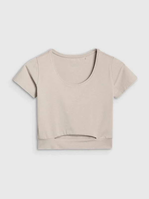Maicë crop për femra 4f