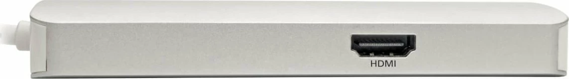 Stacion dokimi USB-C Eaton Tripp Lite Series, 4K HDMI, 2x USB 3.0, 1x USB-C, GbE, SD/microSD, PD 60 W, argjendtë