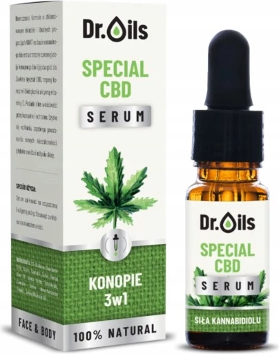 Serum për fytyrë Dr. Oils Special CBD Hemp 3-in-1 për femra, 30ml