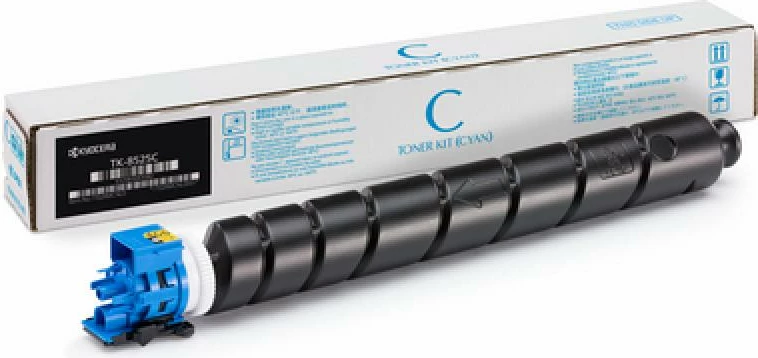 Toner, Kyocera TK-8525 (1T02RMCNL0/1T02RMCNL1), rendiment 9,800–23,700 faqe, Cyan