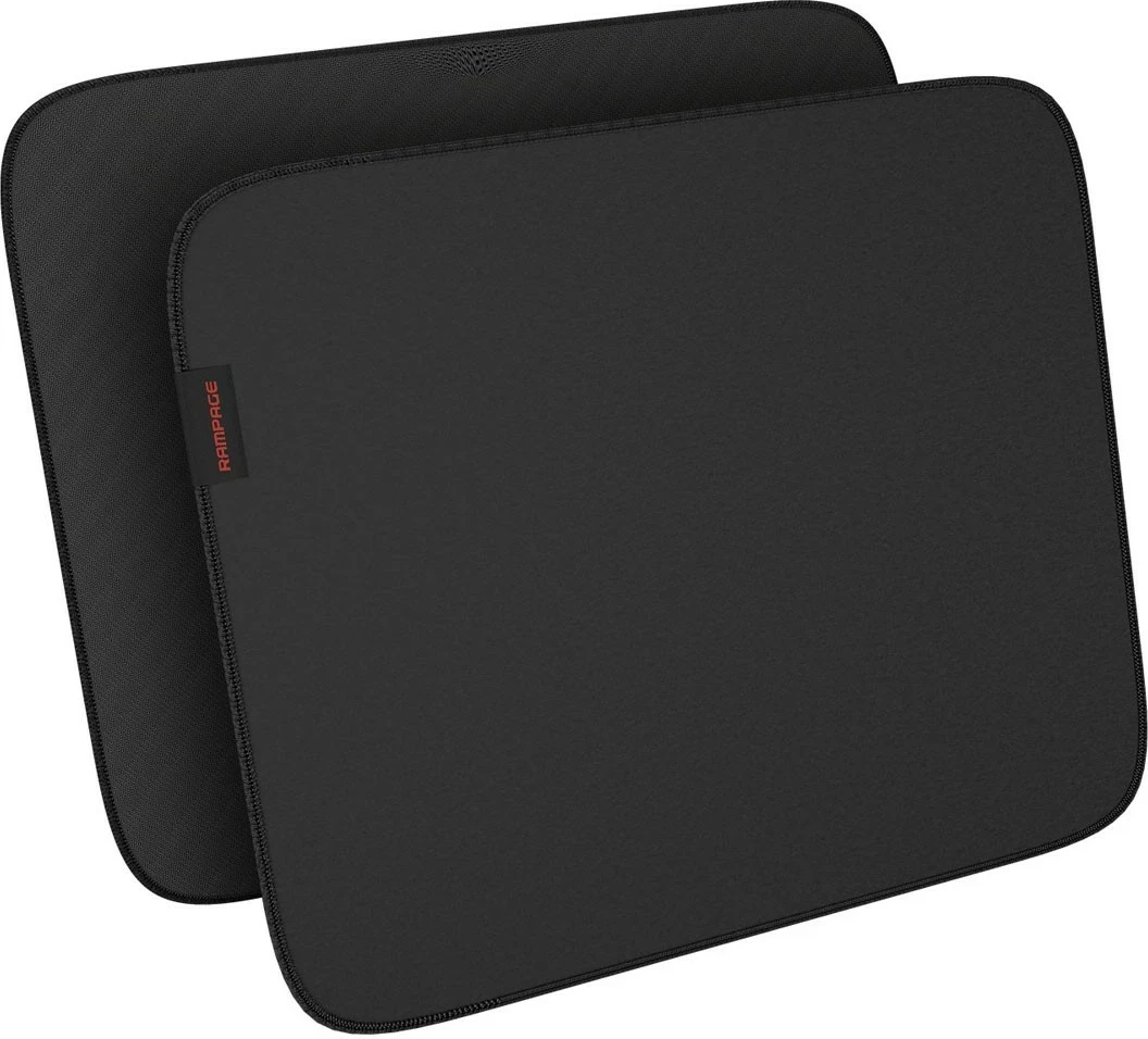 Mauspad Rampage Pulsar Pro S, 29x24 cm, tkaninë jacquard, e zezë