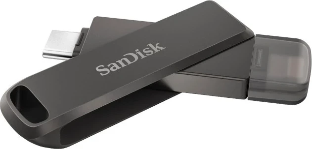 Flash Drive SanDisk iXpand, 256GB, gri