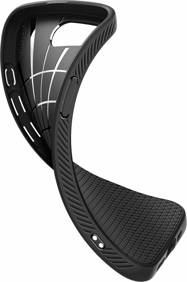 Mbështjellës Spigen Liquid Air për iPhone 16e, i zi mat