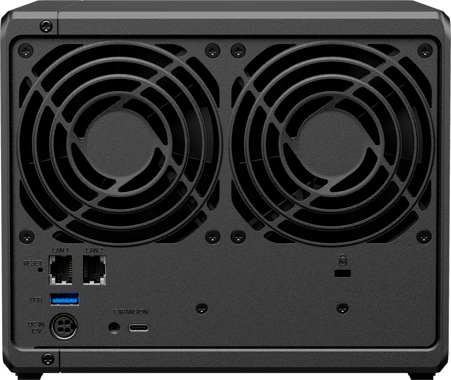 Server NAS Synology DiskStation DS925+ 4-bay 3.5\" SATA, 2x M.2 2280 NVMe, 4GB DDR4 ECC, 2x 2.5GbE, i zi