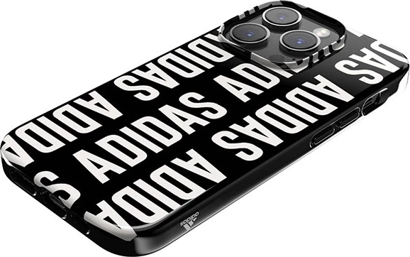 Mbështjellës Adidas OR Snap Case Logo për iPhone 14 Pro 6.1", zi