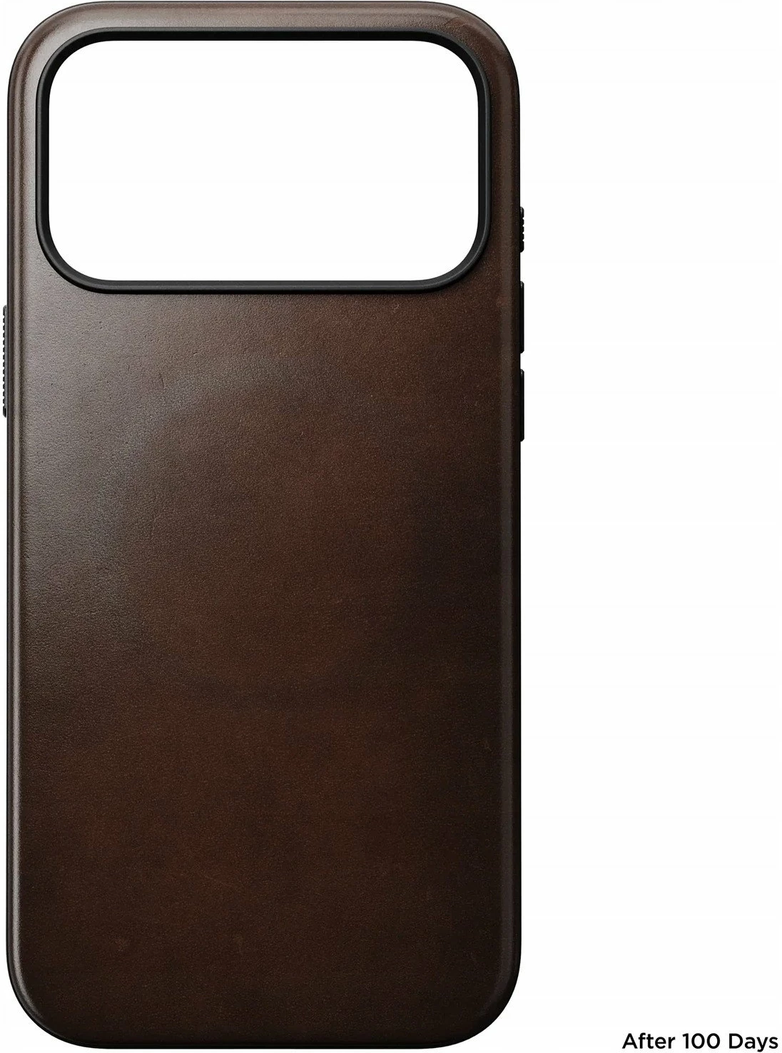 Mbështjellës Nomad Modern Leather Case për iPhone 17 Pro Max, MagSafe, lëkurë Horween, NM014247858, Rustic Brown