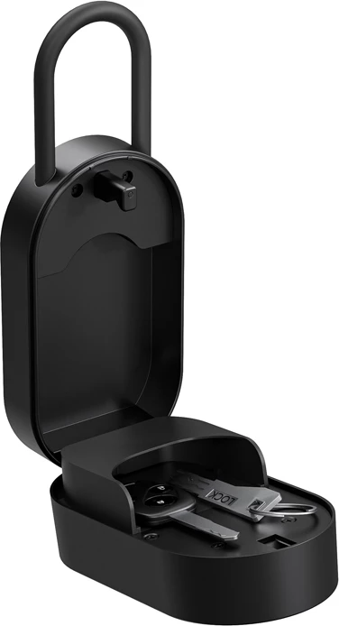 Kasafortë e mençur Lockin YEEUU K421 me tastierë, Wi-Fi, Bluetooth, e zezë