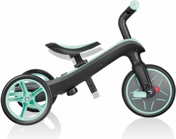 Bicikletë për fëmijë Globber Explorer Trike, ngjyrë mentë