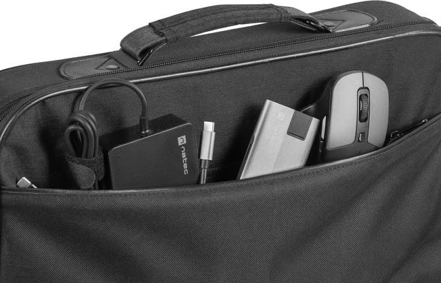 Çantë laptopi Natec Impala 2, 15.6 inç, e zezë