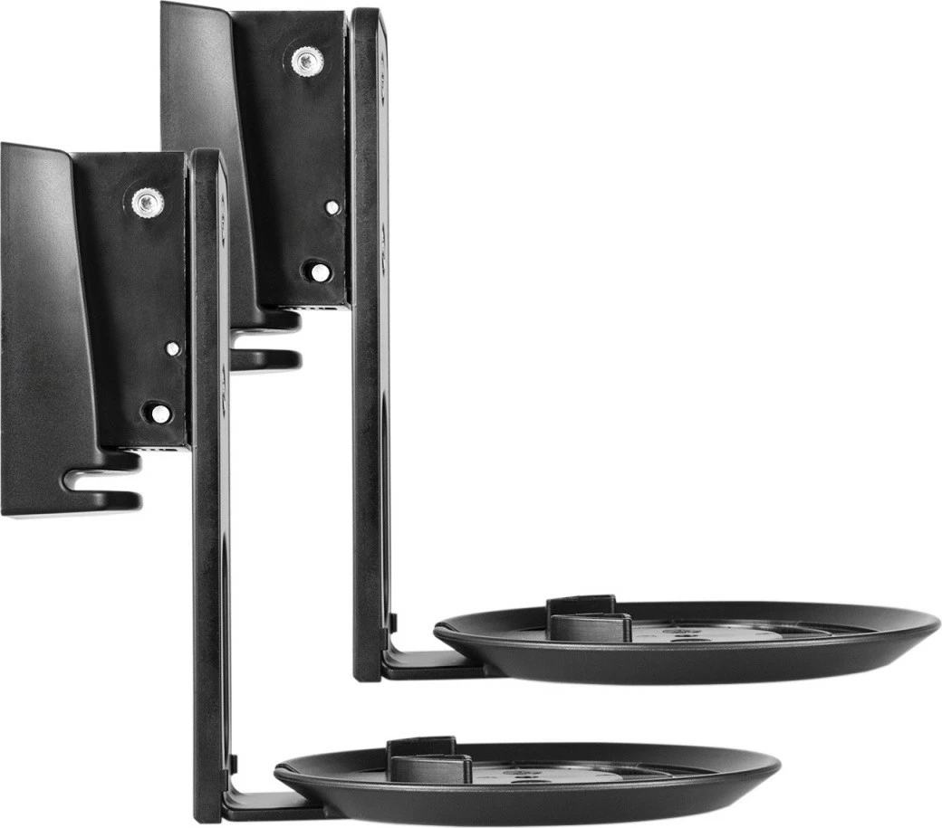 Mbajtëse muri për altoparlantë Maclean MC-997 për Sonos ERA 100, set 2 copë, e zezë