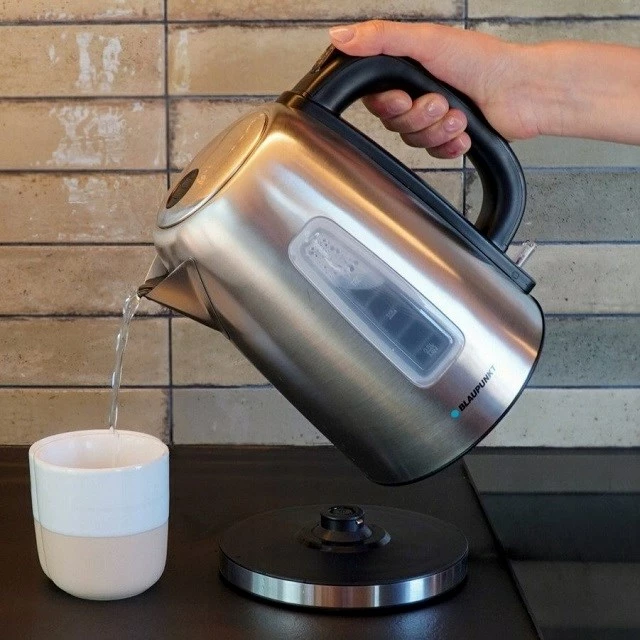 Ibrik elektrik Blaupunkt EKS412, 1.7 L, 2200 W, argjend