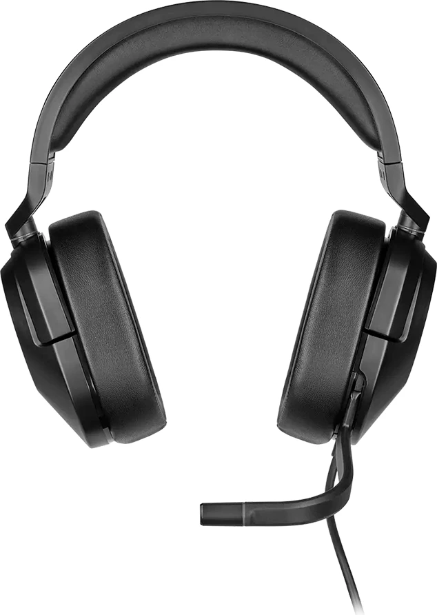 Kufje CORSAIR HS65 Surround 7.1, me kabllo 3.5mm, Carbon