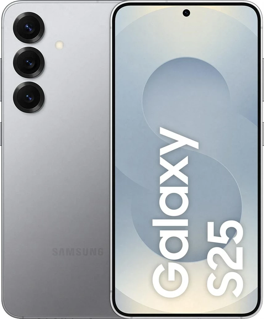 Celular Samsung Galaxy S25, 6.2", 12+128GB, silver