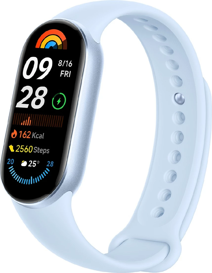 Smartwatch Xiaomi Smart Band 9, 233 mAh, Arctic Blue