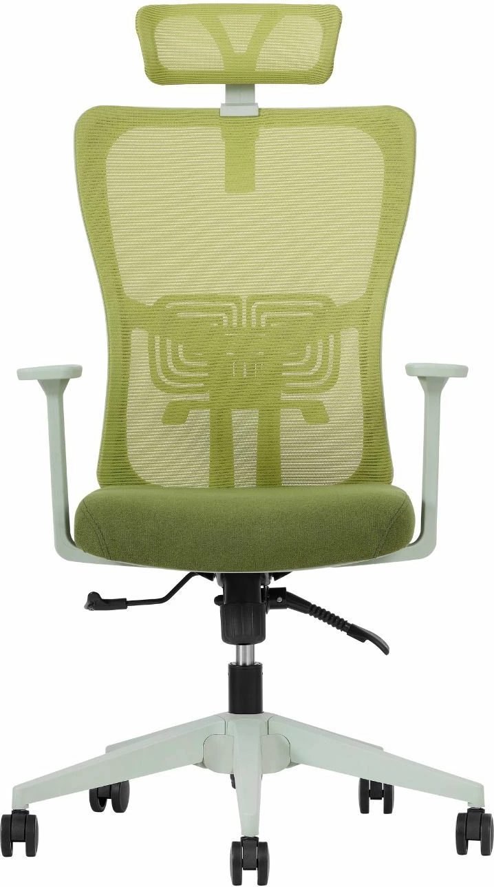 Karrige zyre ergonomike, ngjyrë e gjelbër, Skye Decor, 126 cm