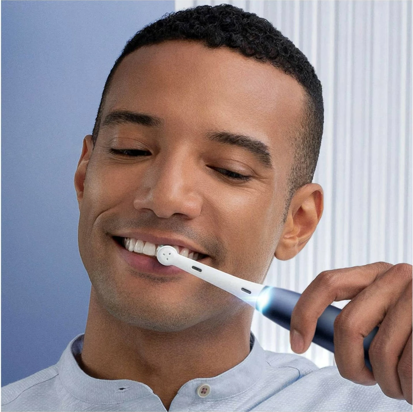 Furçë dhëmbësh elektrike Oral-B iO Series 7N, Vibrim, Blu