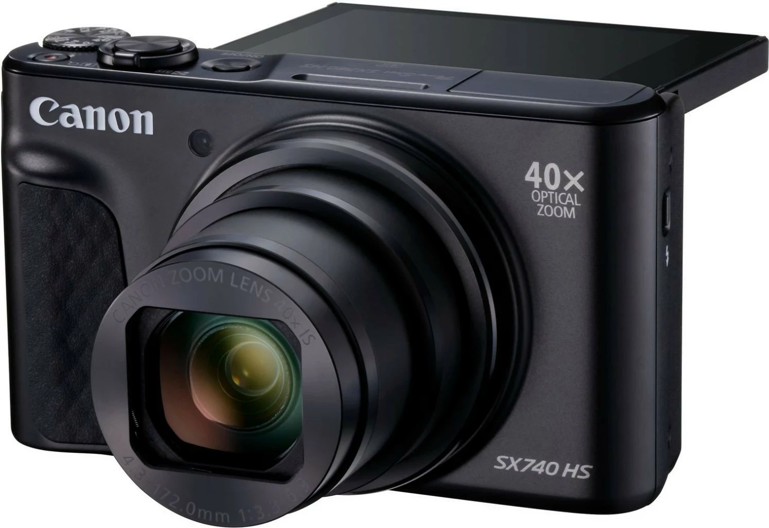 Aparat Canon PowerShot SX740 HS, 20.3 MP, 40x Zoom, 4K, i zi