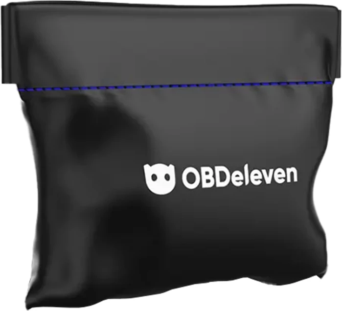 Çantë mbrojtëse OBDeleven Carry pouch, për ndërfaqe diagnostike OBDeleven, material i butë e i lehtë, e zezë