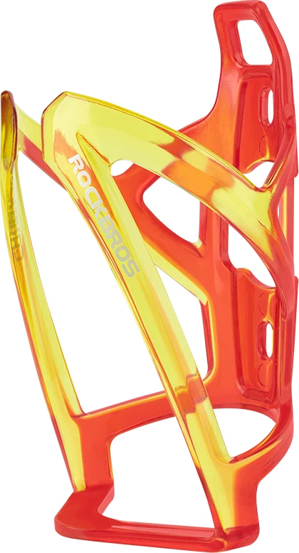 Mbajtëse shishe për biçikletë Rockbros FK338, PC, kuqe/verdhe