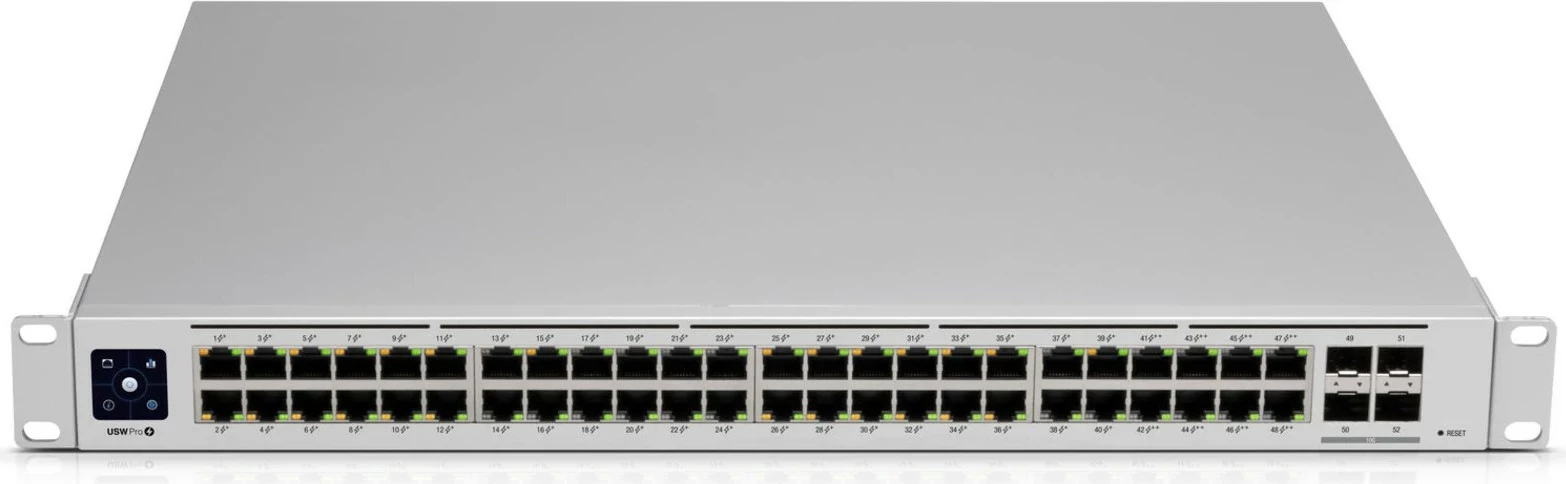 Switch Ubiquiti UniFi USW-PRO-48, Managed L2/L3, Gigabit Ethernet, 1U, Argjendtë