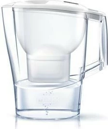 Filtruese uji Brita Aluna, 1 copë, Brita, Transparent, Bardhë