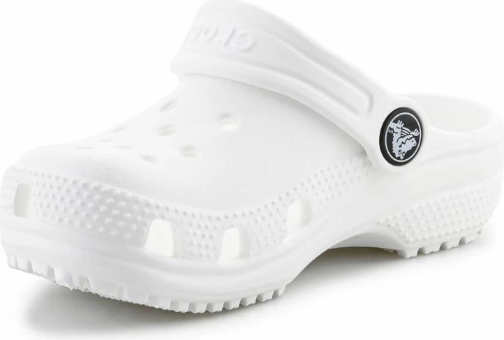 Papuqe Crocs për fëmijë, të bardha [Madhësia: 27 - 28] [Gjinia: Fëmijë] [Gjinia: Vajza]