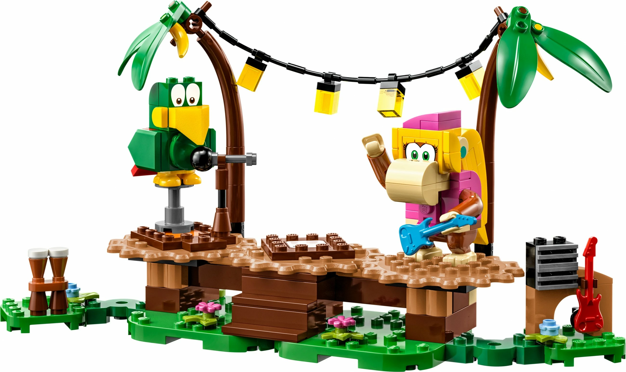 Set ndërtimi LEGO Dixie Kong's Jungle Jam, 174 pjesë, shumëngjyrëshe