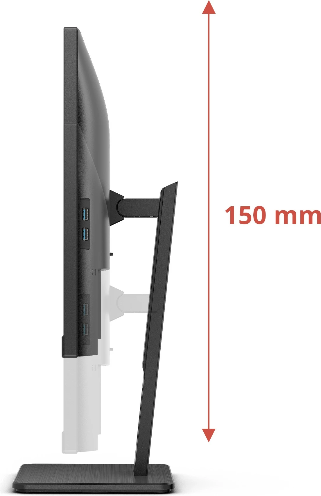 Monitor AOC U27E3UF, 27", 4K Ultra HD, LED, i zi