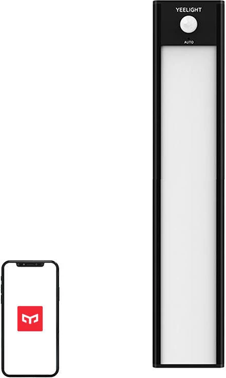 Llambë me sensor Yeelight Motion Sensor Closet Light A20, 20cm, 2700K, e zezë