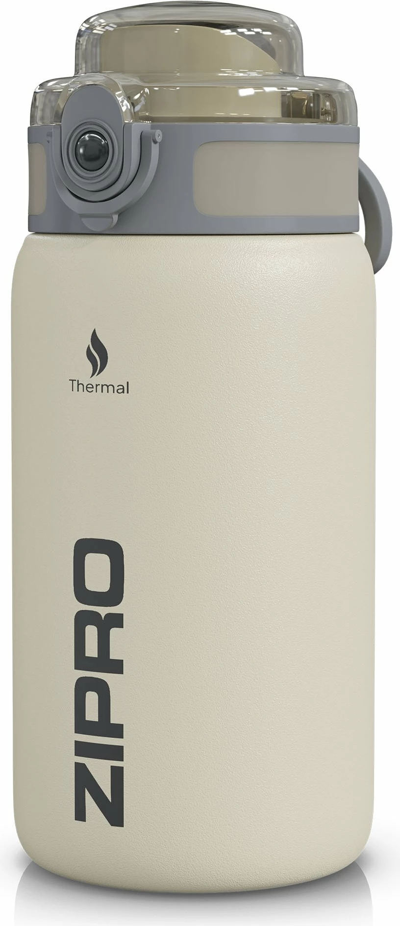 Shishe termike Zipro 500 ml, çelik inox 18/8, bezhë