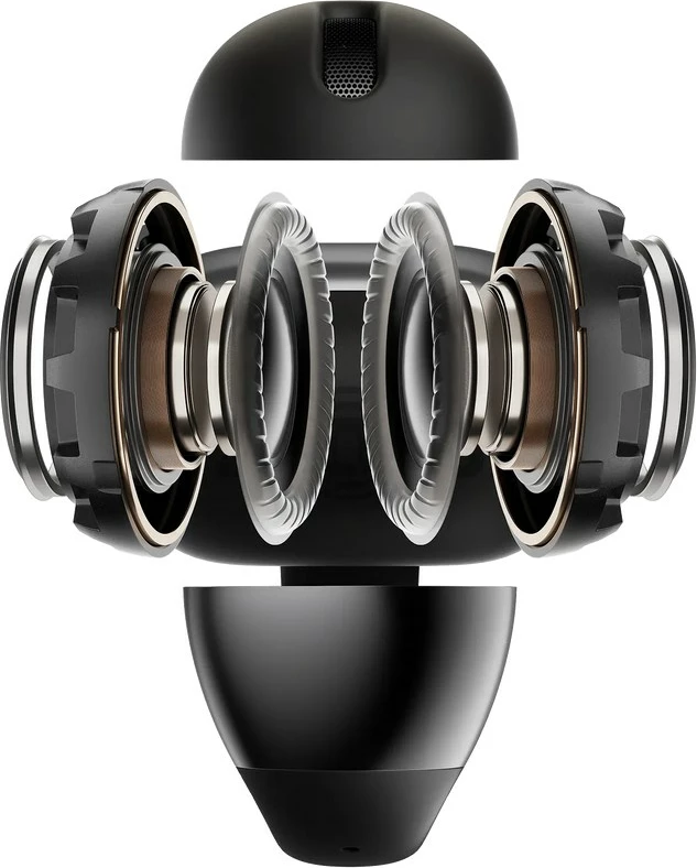 Kufje SHOKZ OpenDots ONE, pa tela, Bluetooth, Ear-clip-on, të zeza