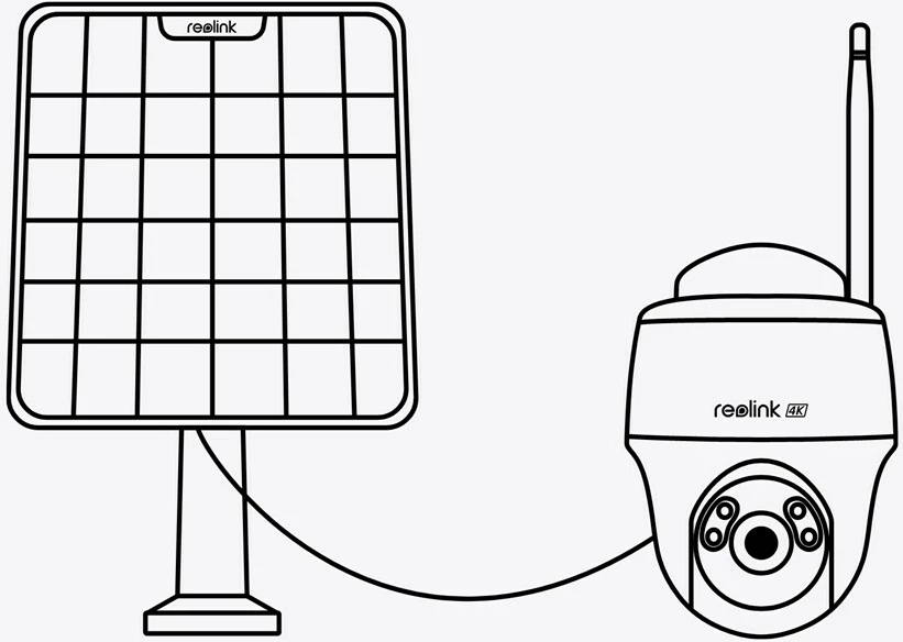 Kamerë Reolink Argus Series B420, 3MP, Wi-Fi, e bardhë