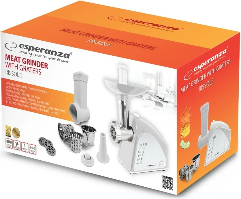 Mulli mishit Esperanza RISSOLE, 2200 W, i bardhë