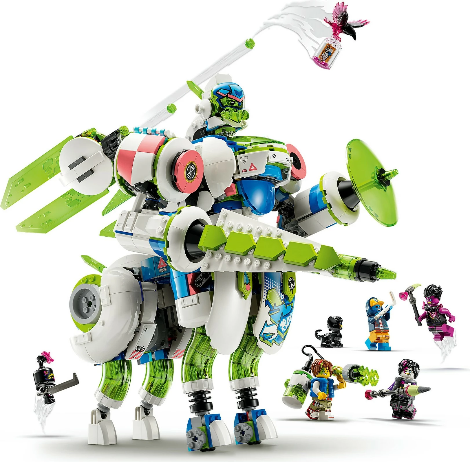 Set ndërtimi LEGO DREAMZzz 71485 Mateo dhe Z-Blob Mech Kalorësi, shumëngjyrësh