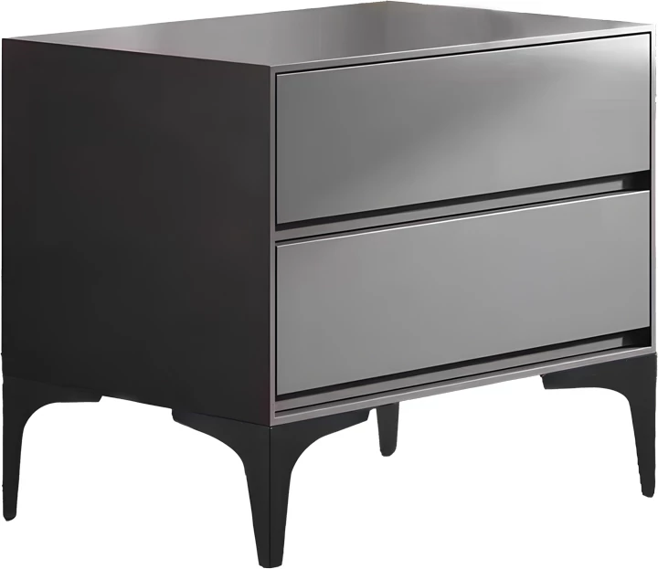 Komodinë mdf ngjyrë antracit 50x40x48cm