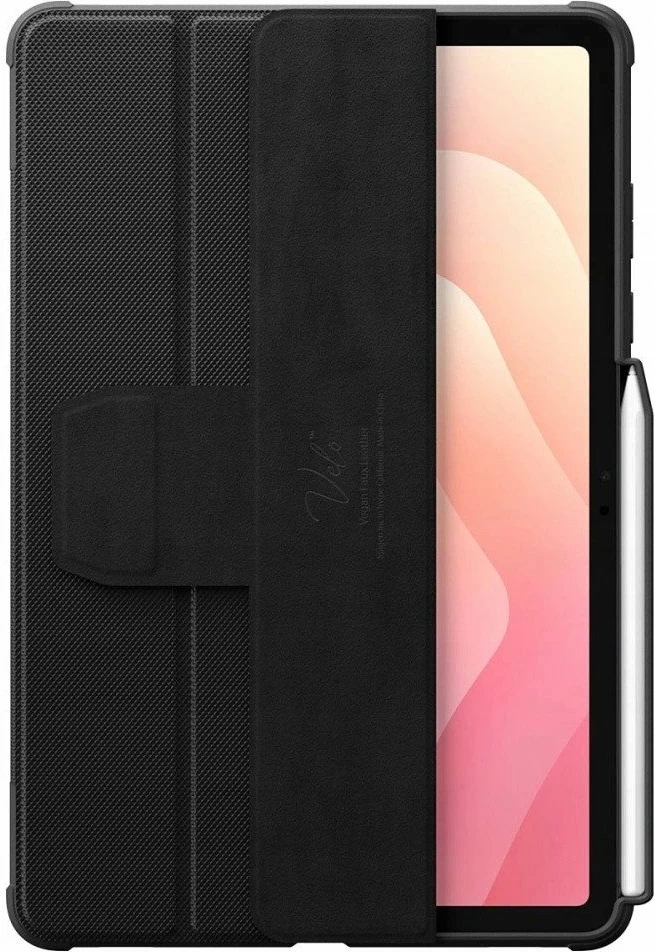 Mbështjellës flip Spigen Rugged Armor Pro për Samsung Galaxy Tab S11 11.0 X730/X736, TPU, me stand të integrum, i zi