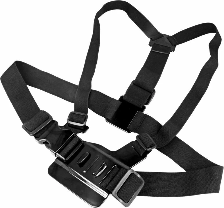 Set aksesorësh për kamera sportive Hurtel GoPro 5 në 1, rrip kraharori