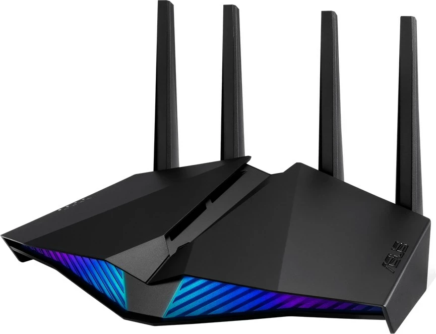 Router ASUS RT-AX82U, wireless, Gigabit Ethernet, Dual-band (2.4 GHz / 5 GHz), i zi