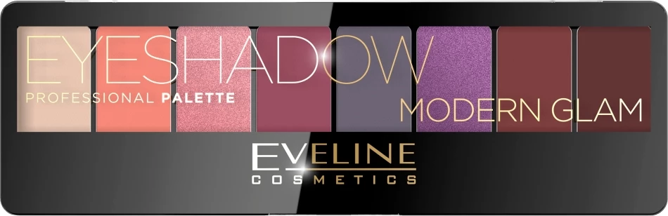 Paletë për sy Eveline Cosmetics Professional Palette 03 Modern Glam, 1 paletë