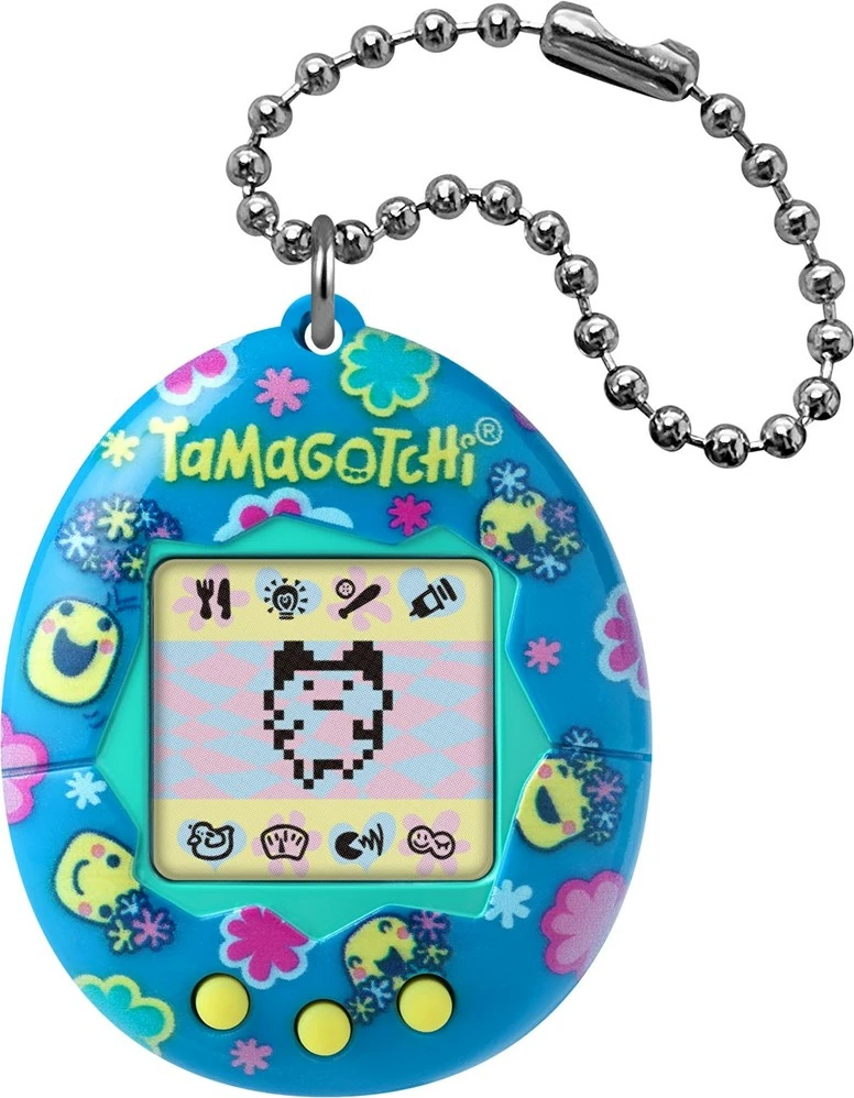 Lodër elektronike Tamagotchi Bandai Tama Smile, koleksion, blu